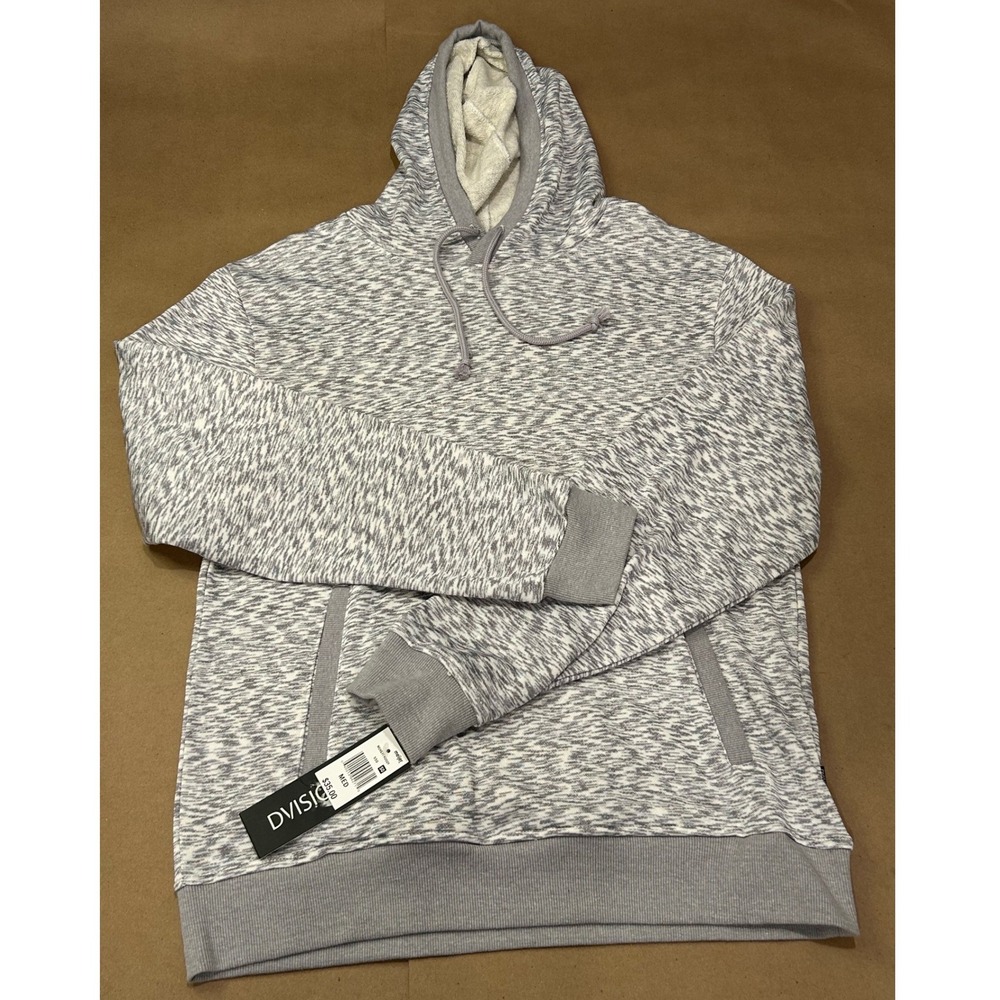DVISION Gray Space Dye Hoodie Mens Medium - Picture 3 of 8